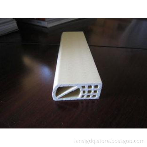 Wood Plastic Composite Decorative WPC Profile , Hot Transfe
